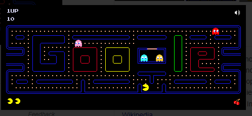 Pac-Man google